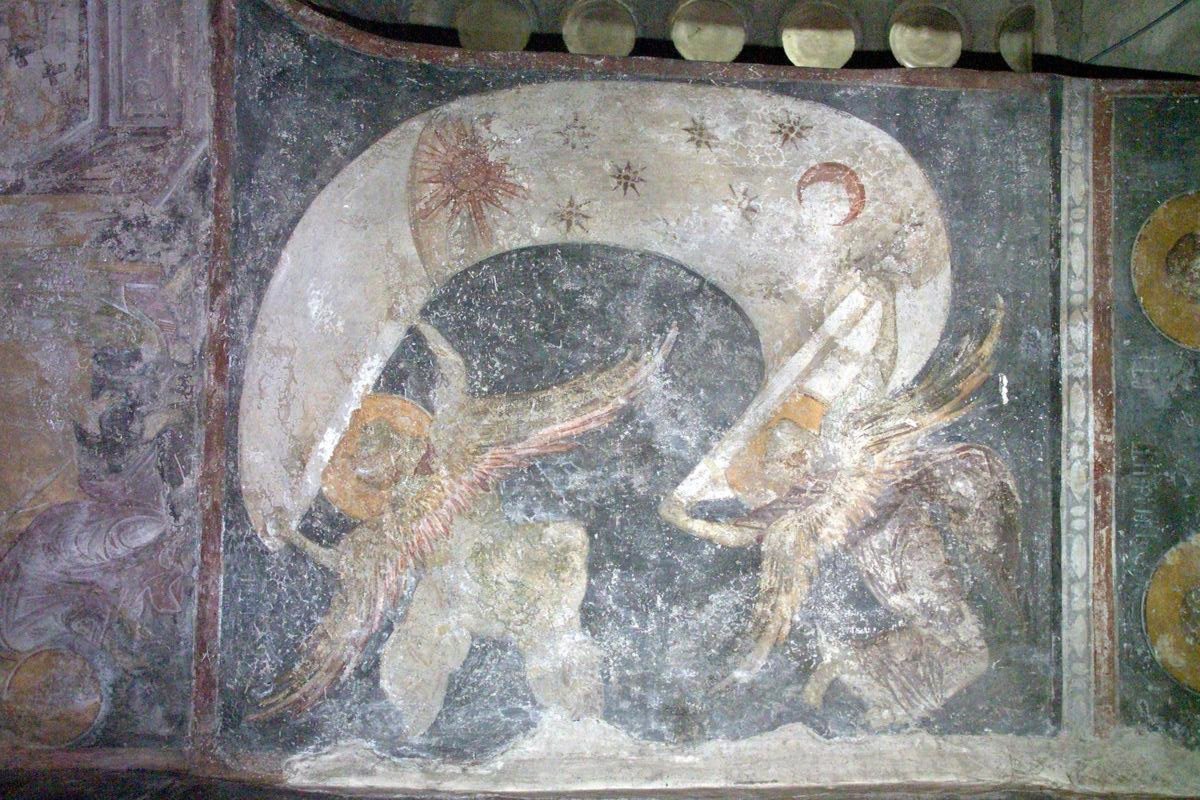 Грачаница фрески страшный суд