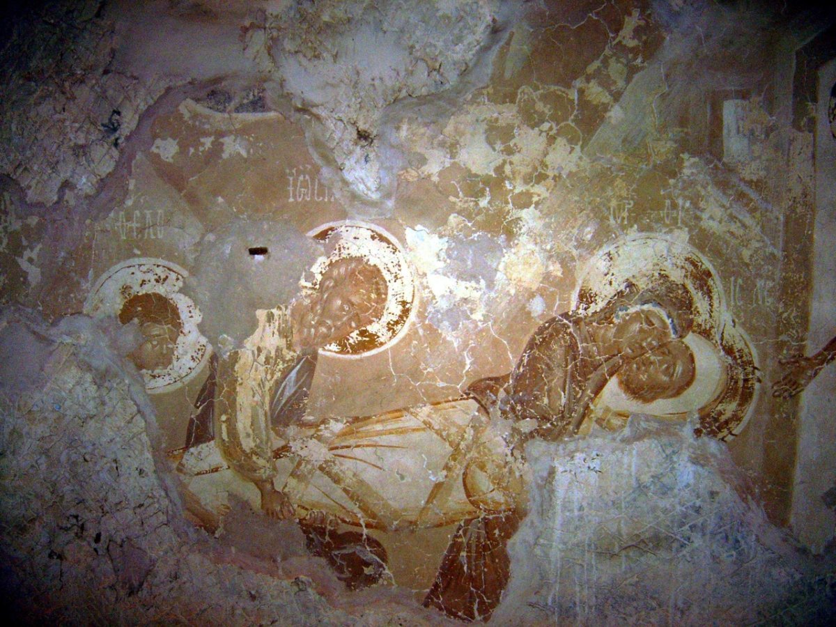 Фрески церкви Успения Богоматери в Мелетово