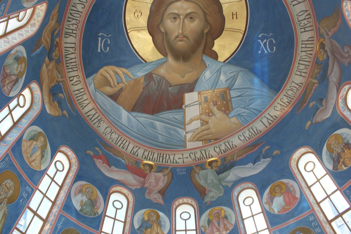 Ферапонтов монастырь фреска Пантократор