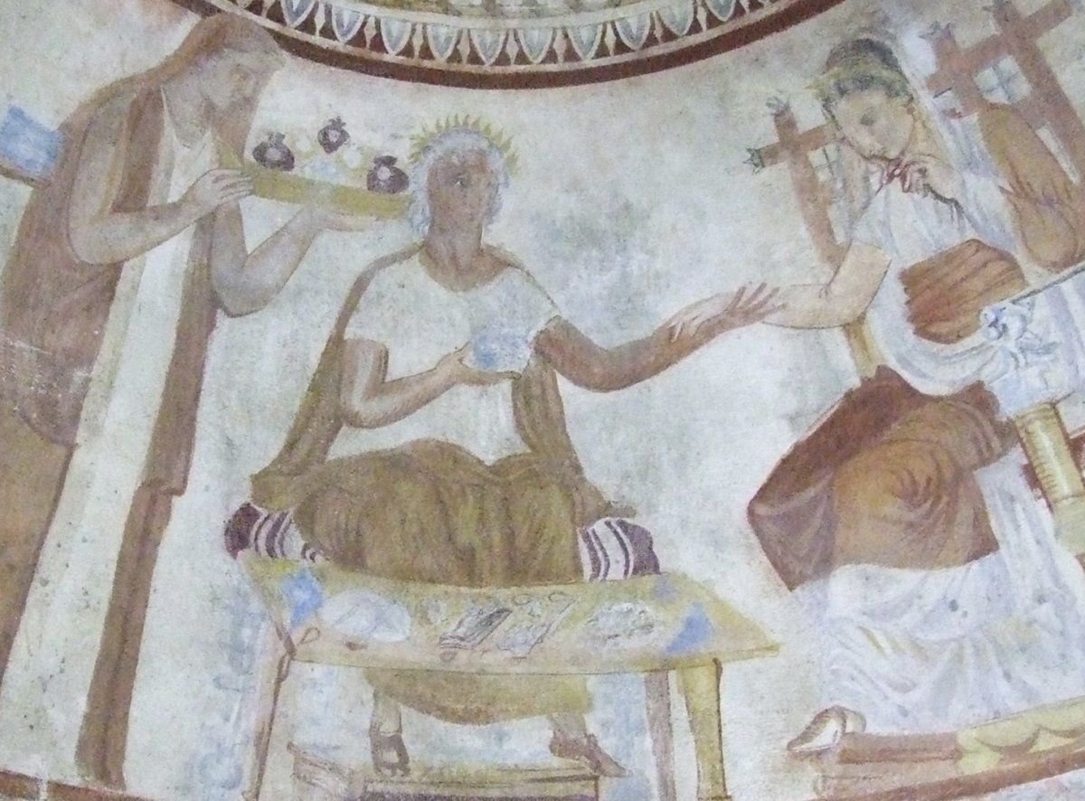 Греческие фрески Святой Иоанис