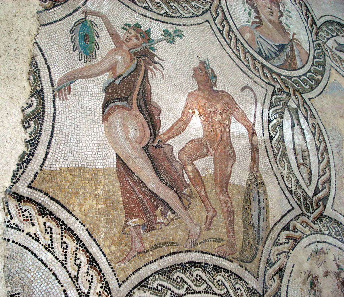 Древняя Греция мозаика архаика