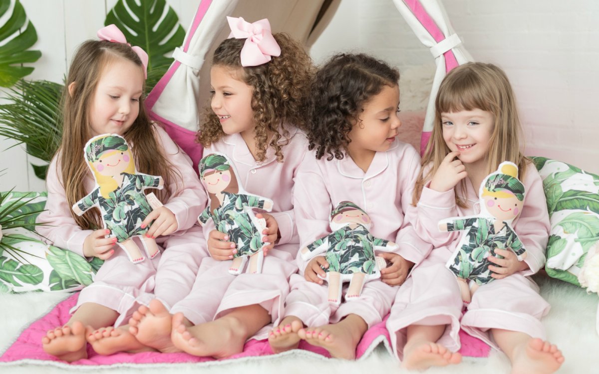 Детская фотосессия Пижамная вечеринка