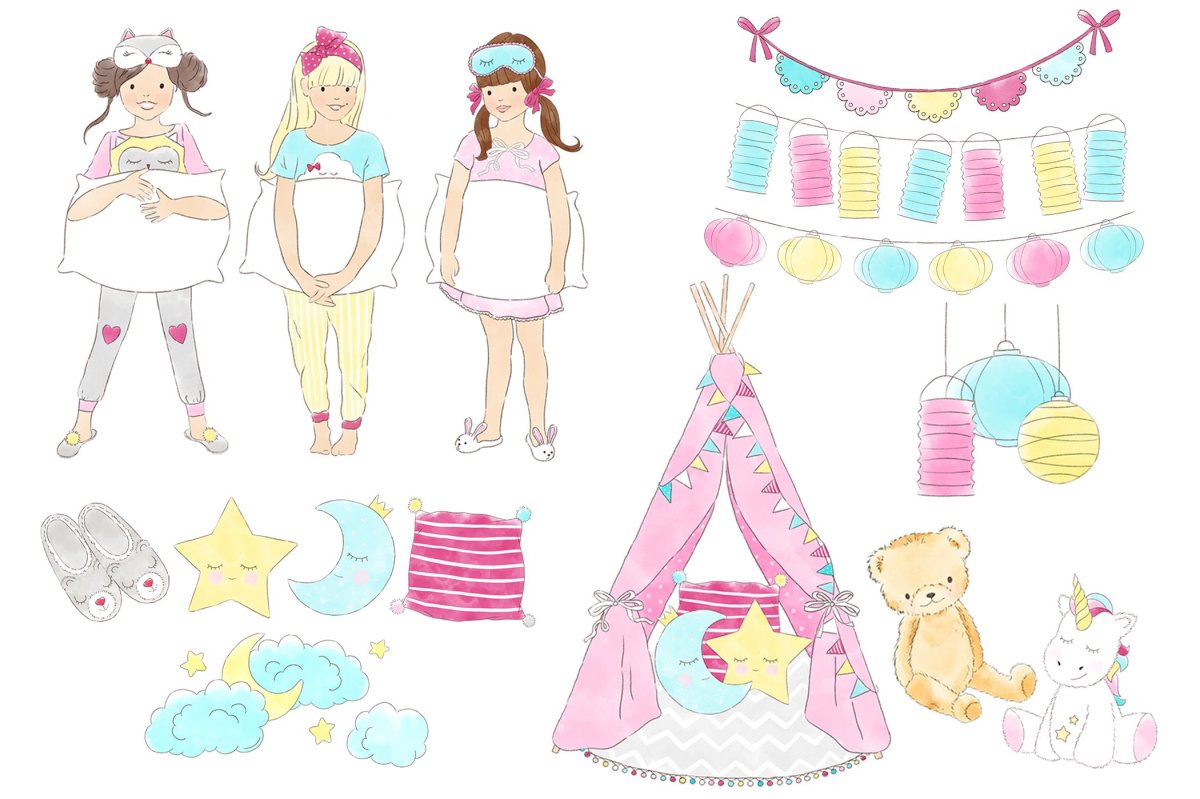 Детская Пижамная вечеринка