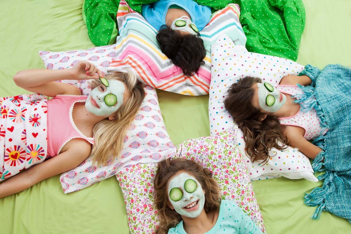 Фотосессия в стиле пижамной вечеринки