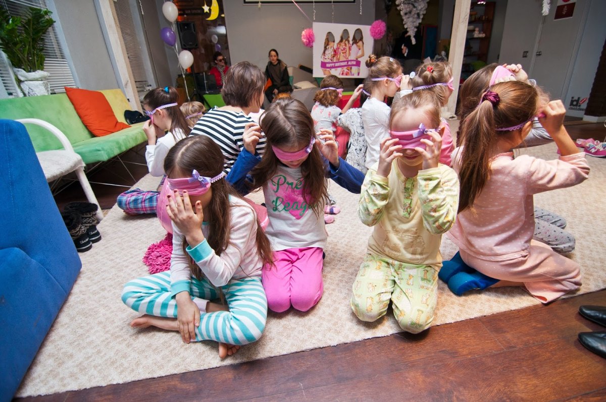 Задания для пижамной вечеринки для детей