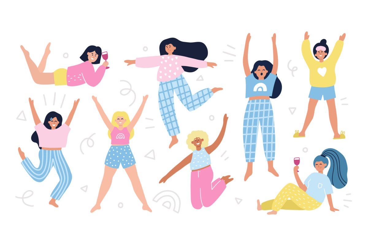 Пижамная вечеринка для детей