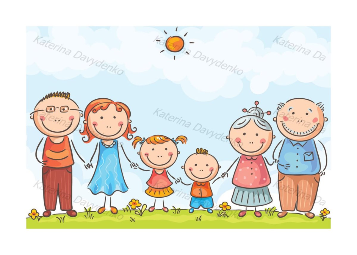 Заключительный фон на презентацию моя семья