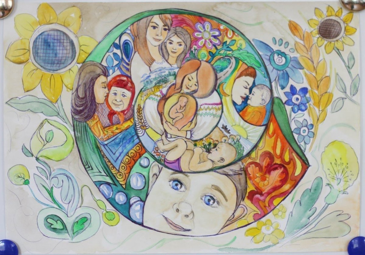 Традициям жить рисунок