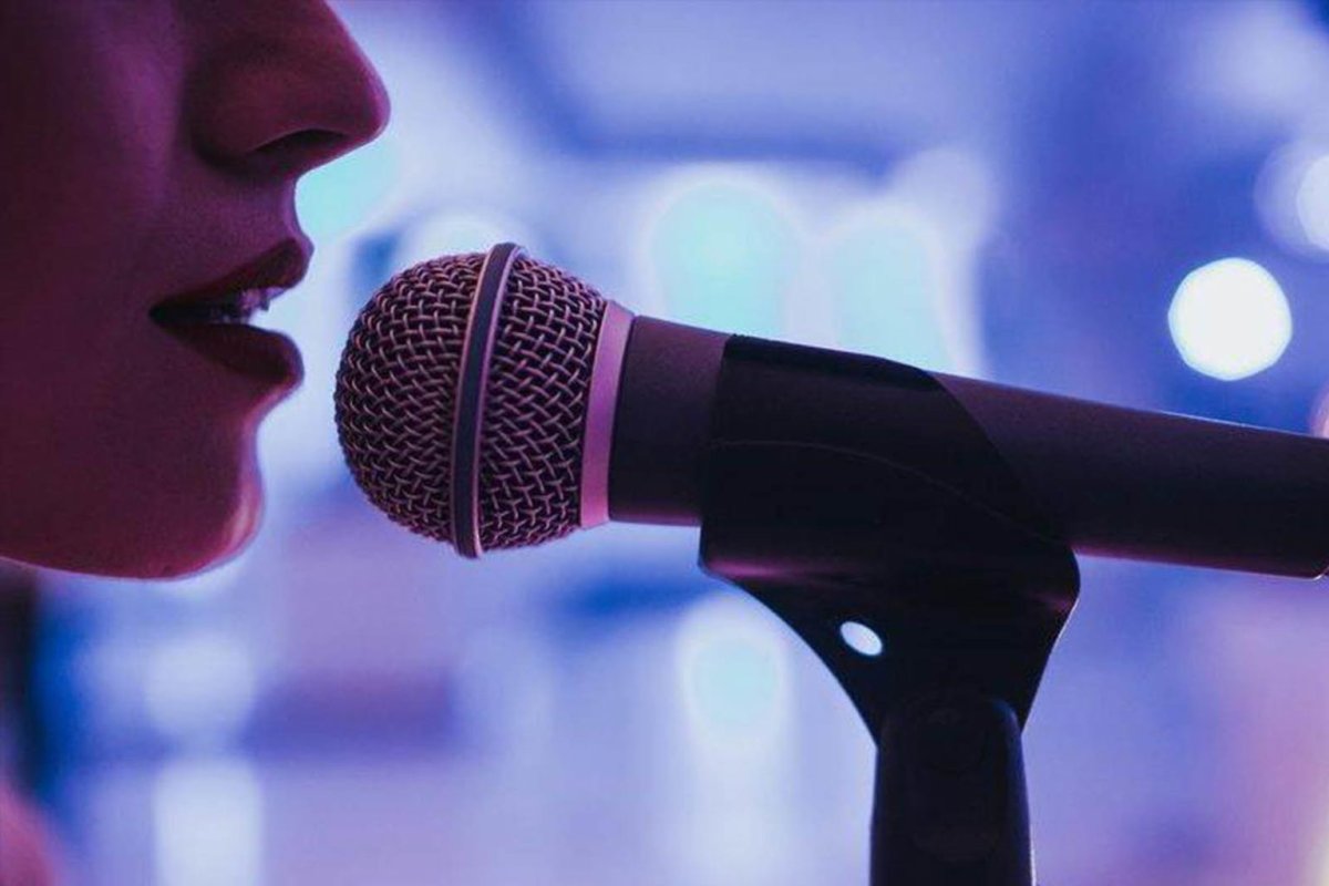 Микрофон красивый