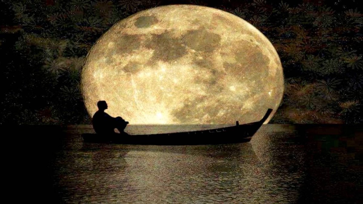 Луна одиночество