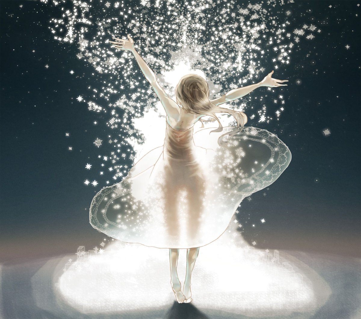 Девушка звезда