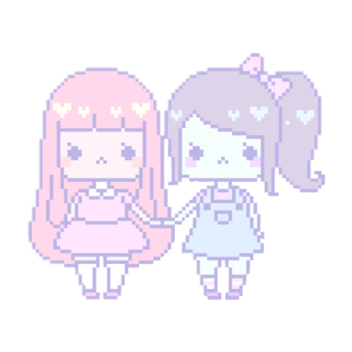 Пиксель арты аниме