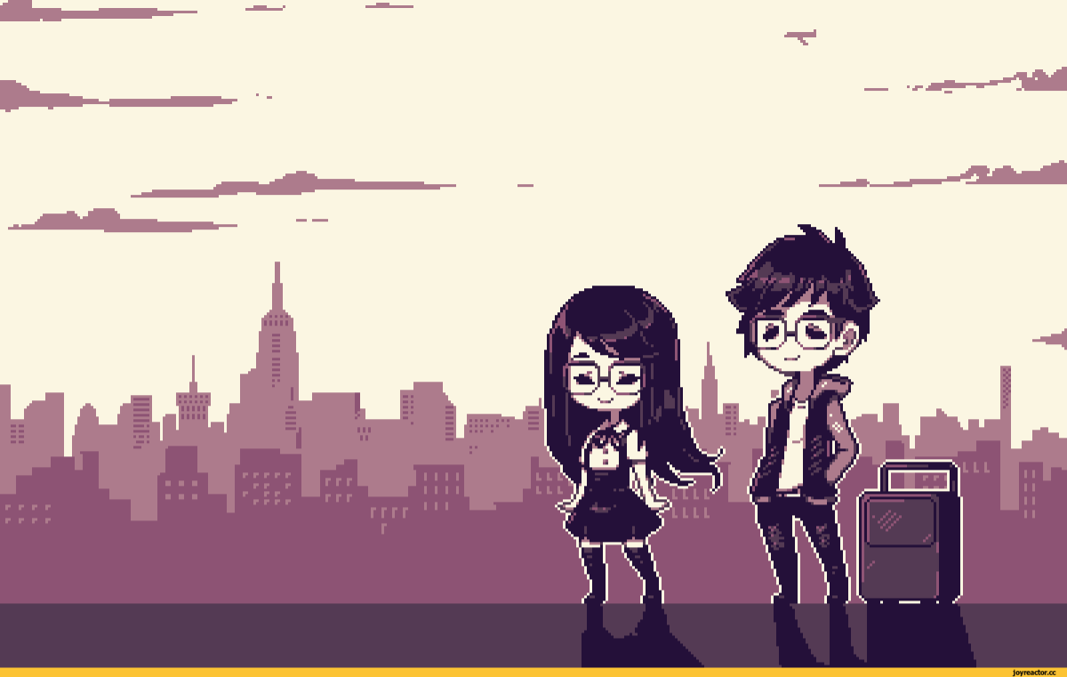 Пиксель арт любовь