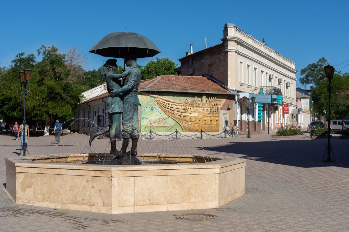 Феодосия фонтан влюбленных