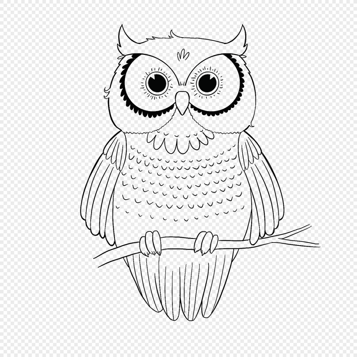 Сова распечатка