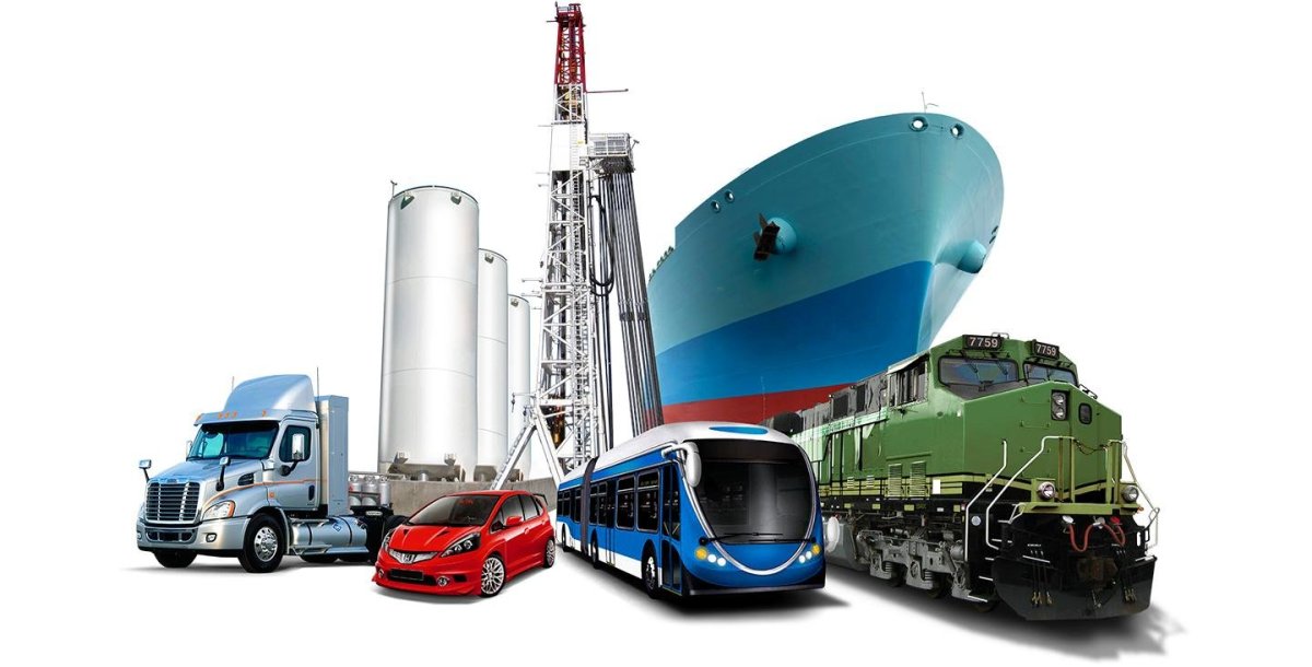 Транспорт на прозрачном фоне