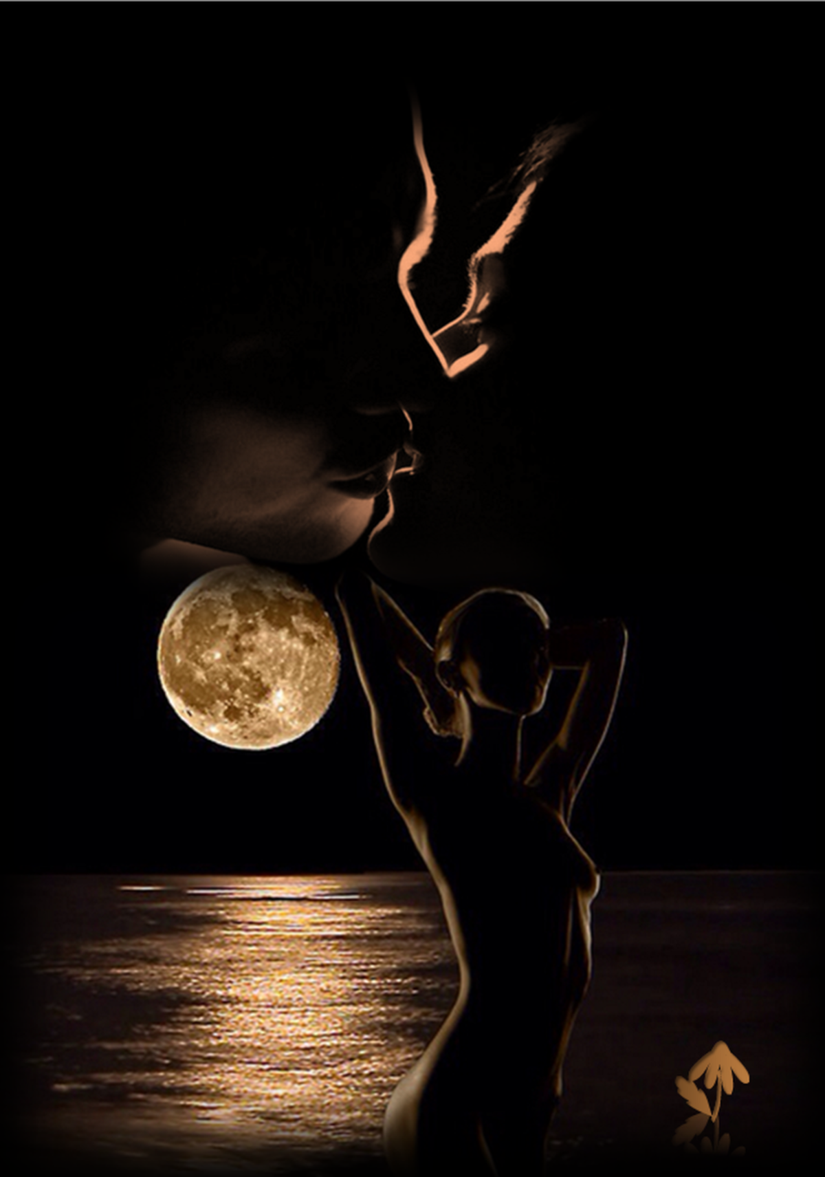 Человек под луной