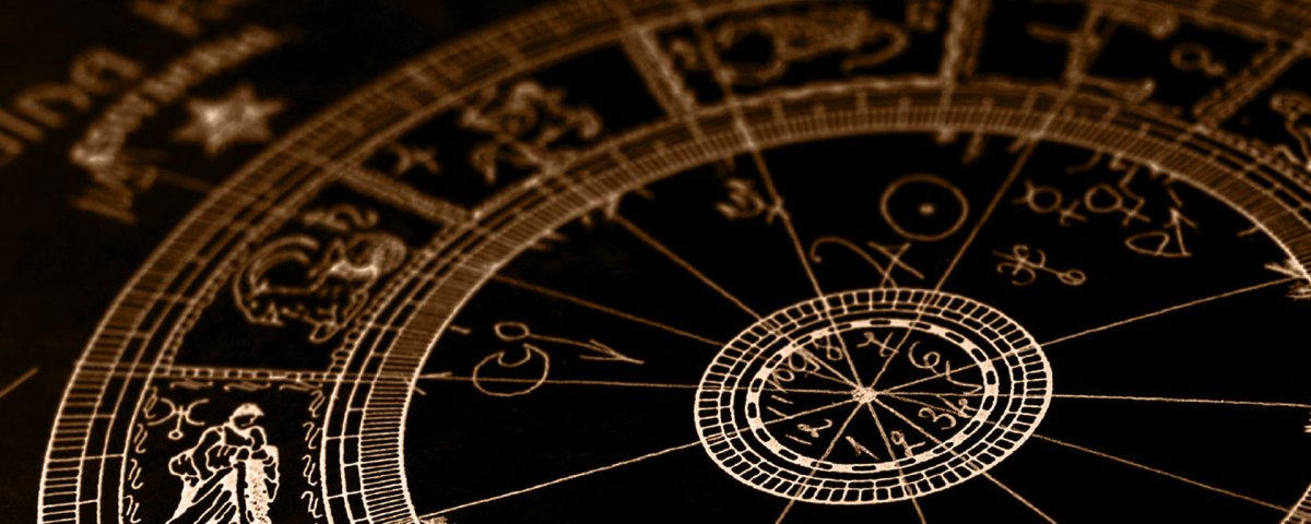 Астрология фон горизонтальный