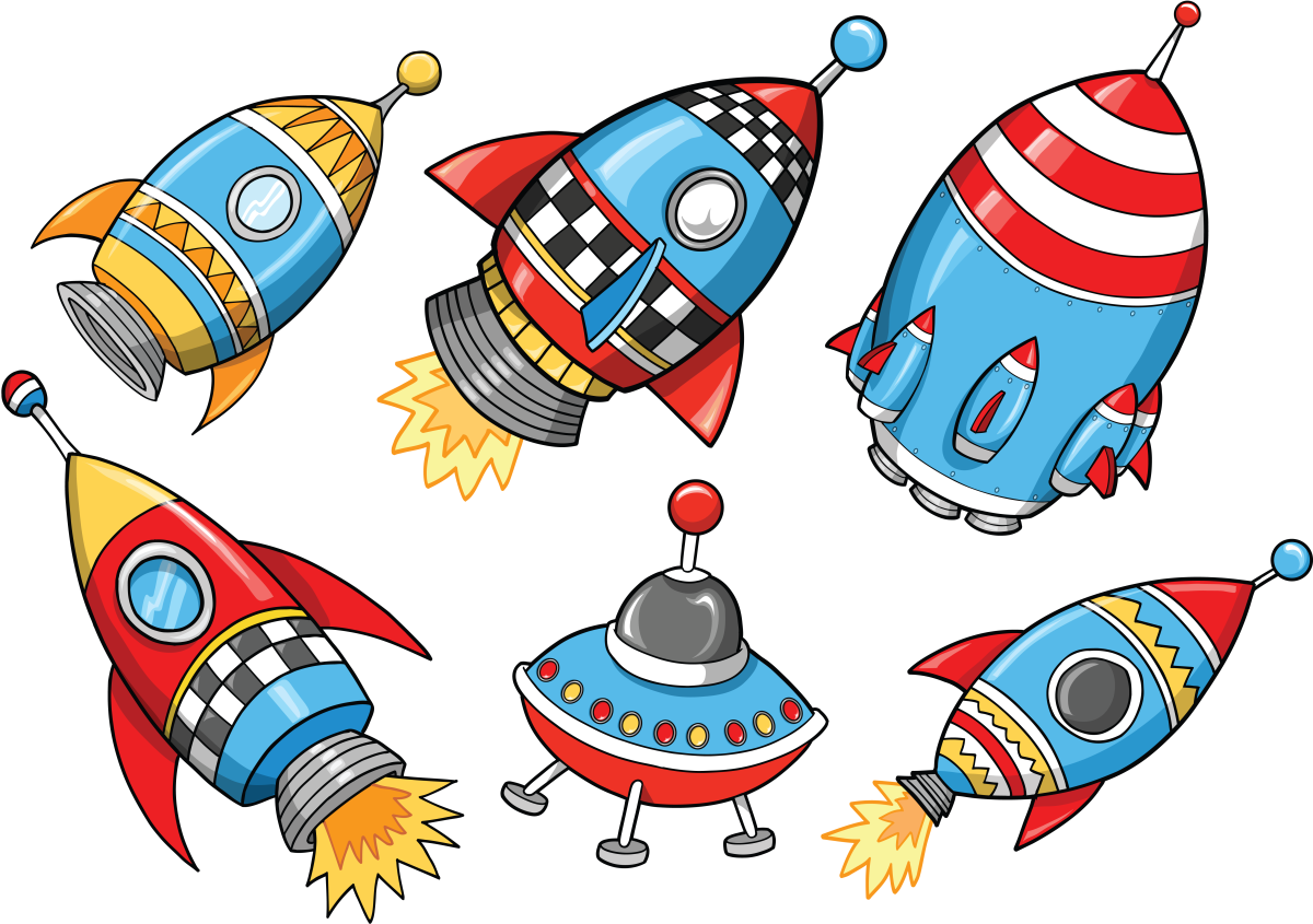Космическая ракета картинки для детей