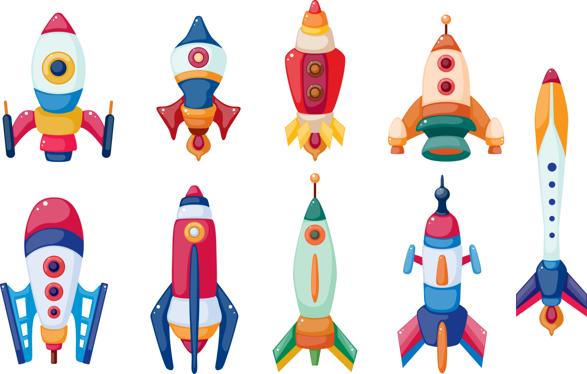 Космические ракеты для детей