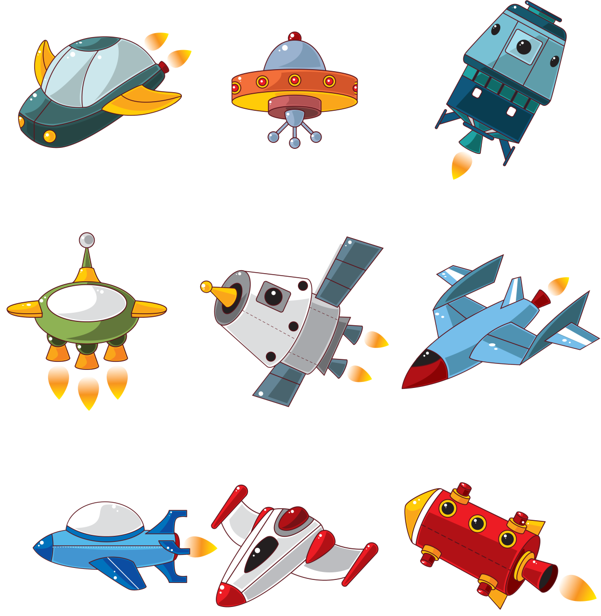 Набросок космического корабля