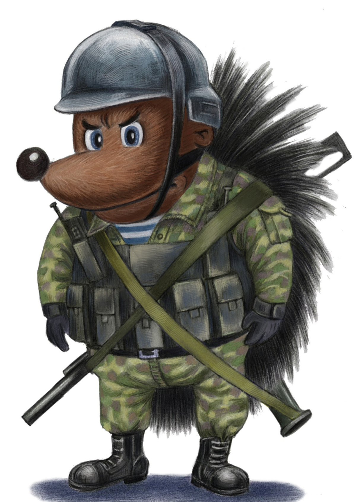 Крокодил Гена гангстер