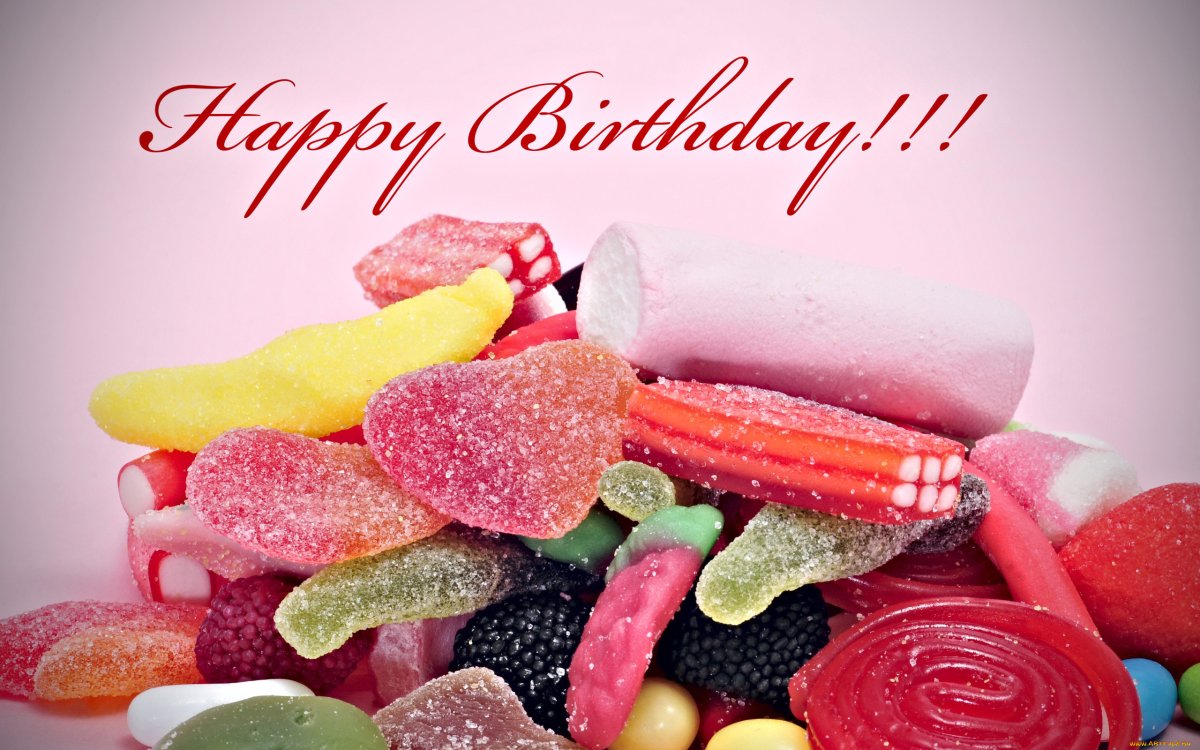 Сладости на день рождения