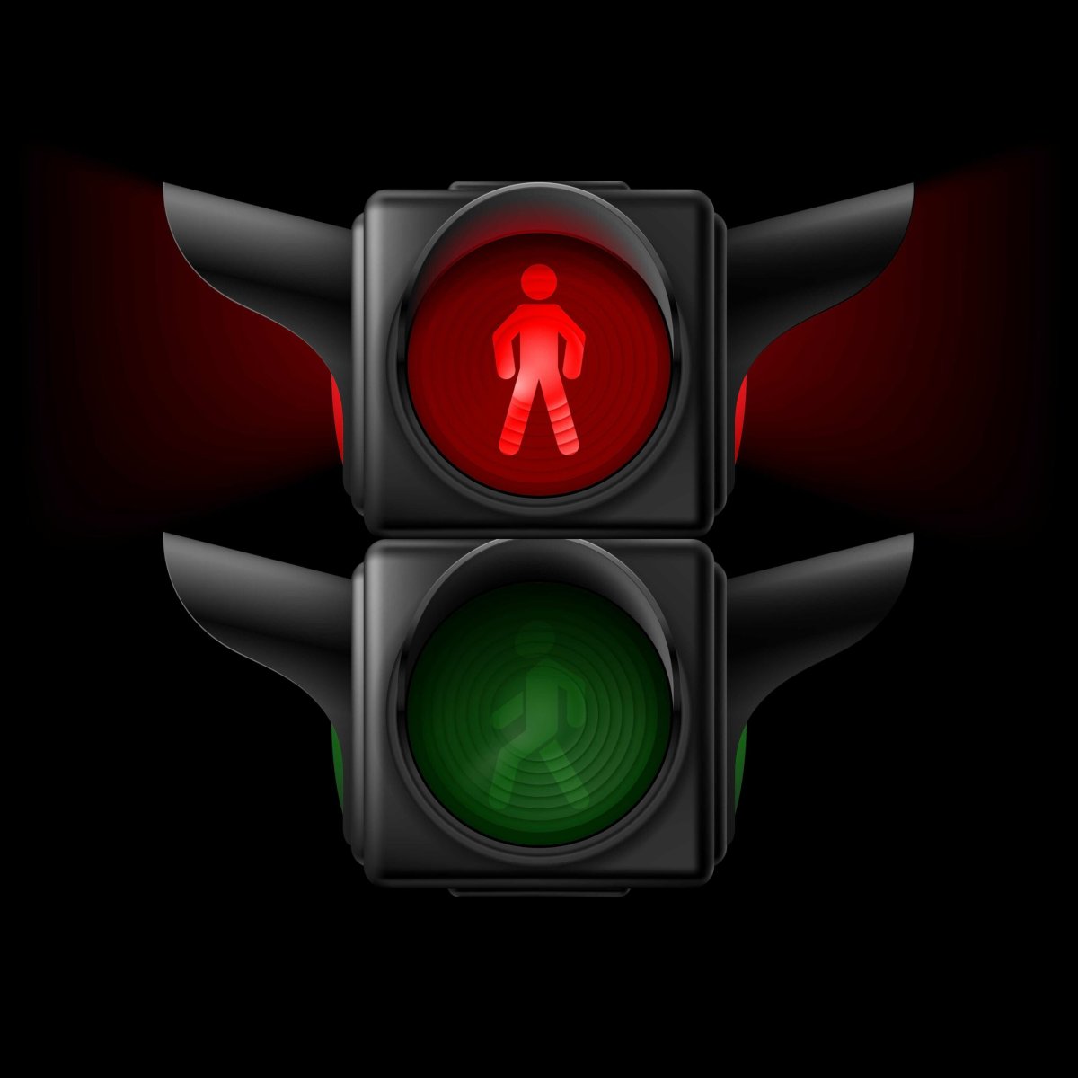 Светофор на ножке