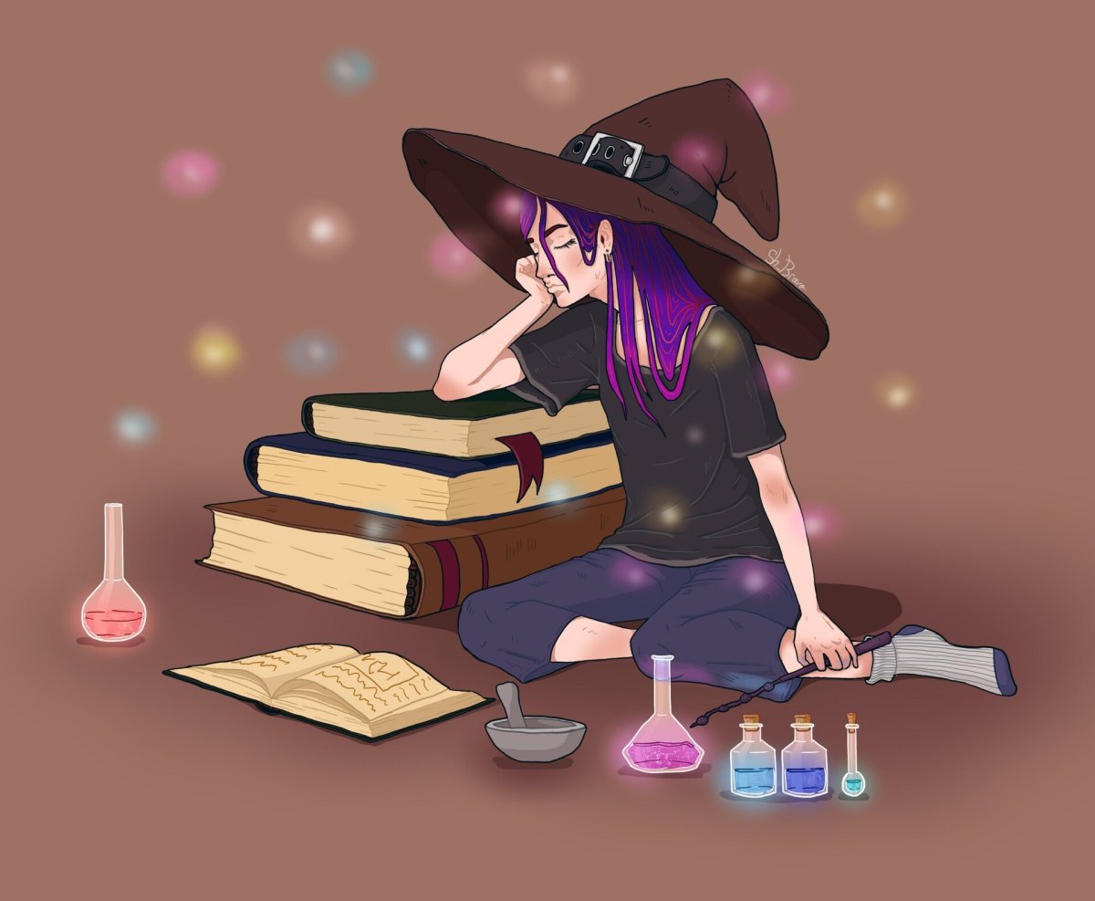 Фотосессия ведьма колдунья