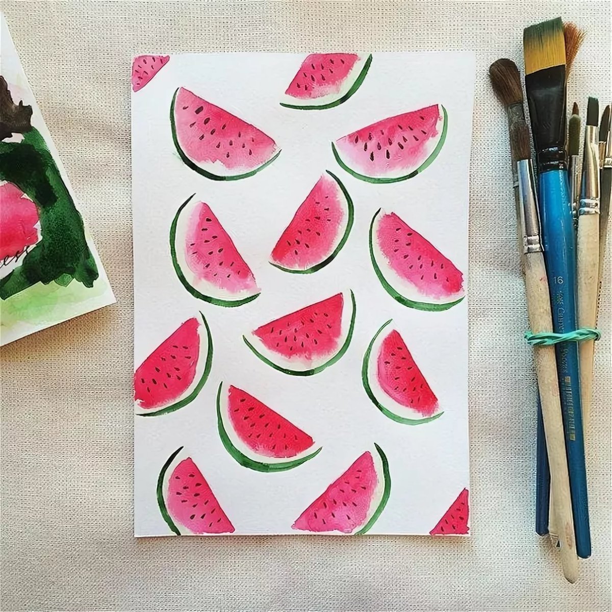 Летние идеи для рисования