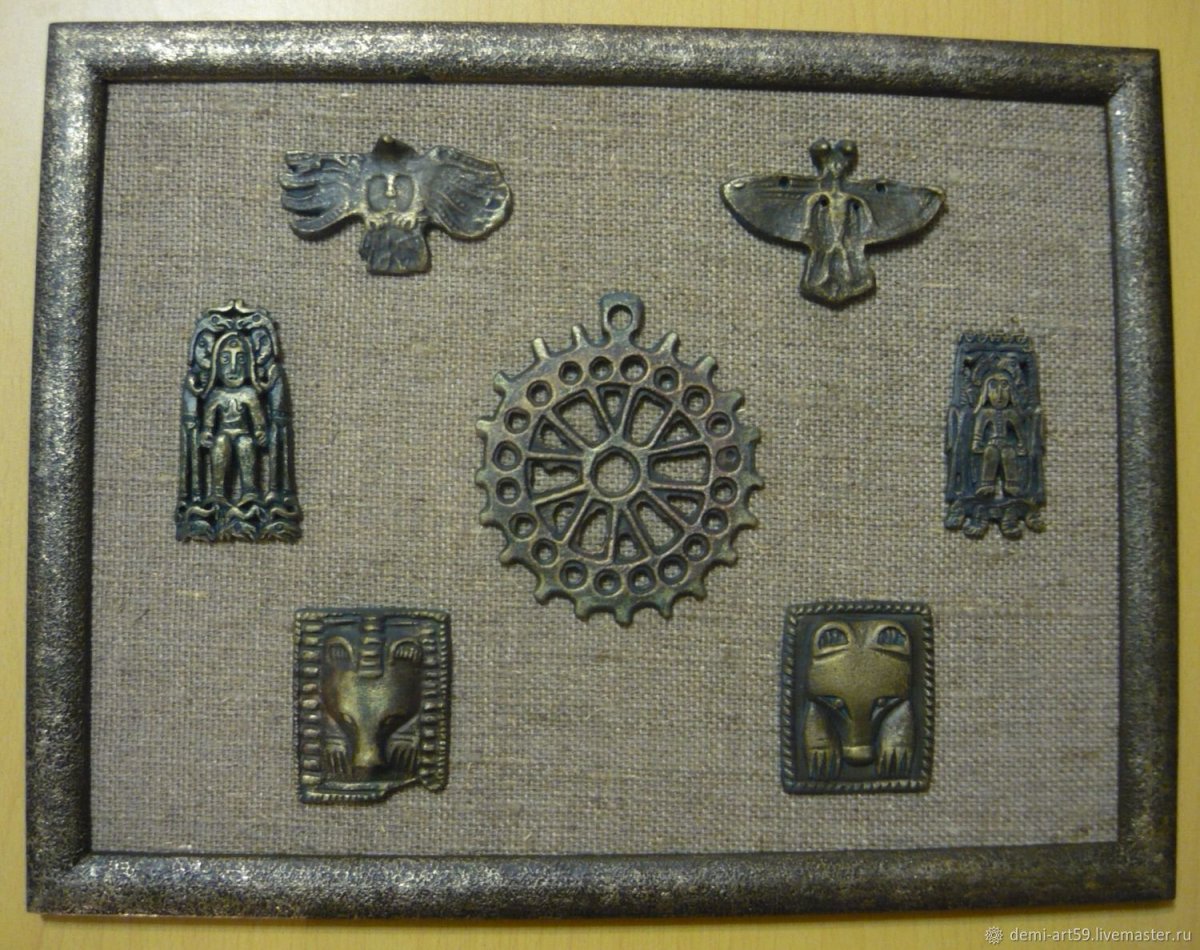 Пермский звериный стиль жертвенный медведь