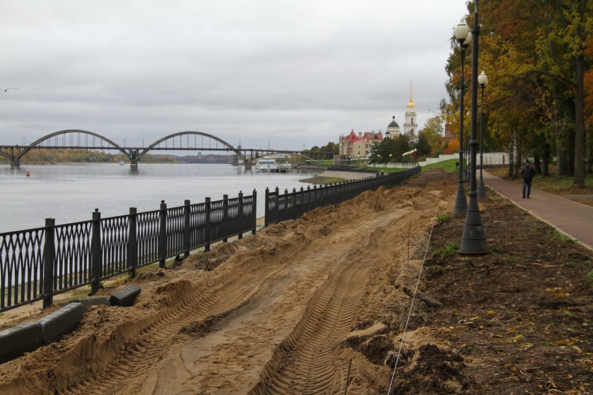 Волжский парк балюстрада Рыбинск