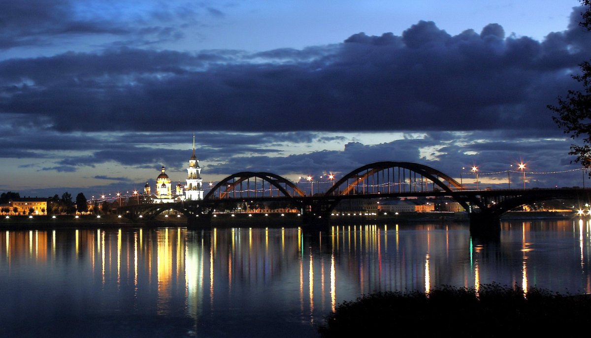 Ночной Рыбинск