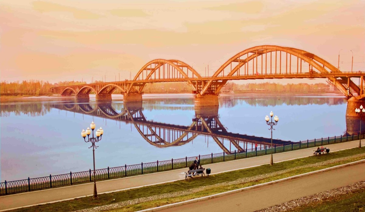 Рыбинск Рыбинский мост