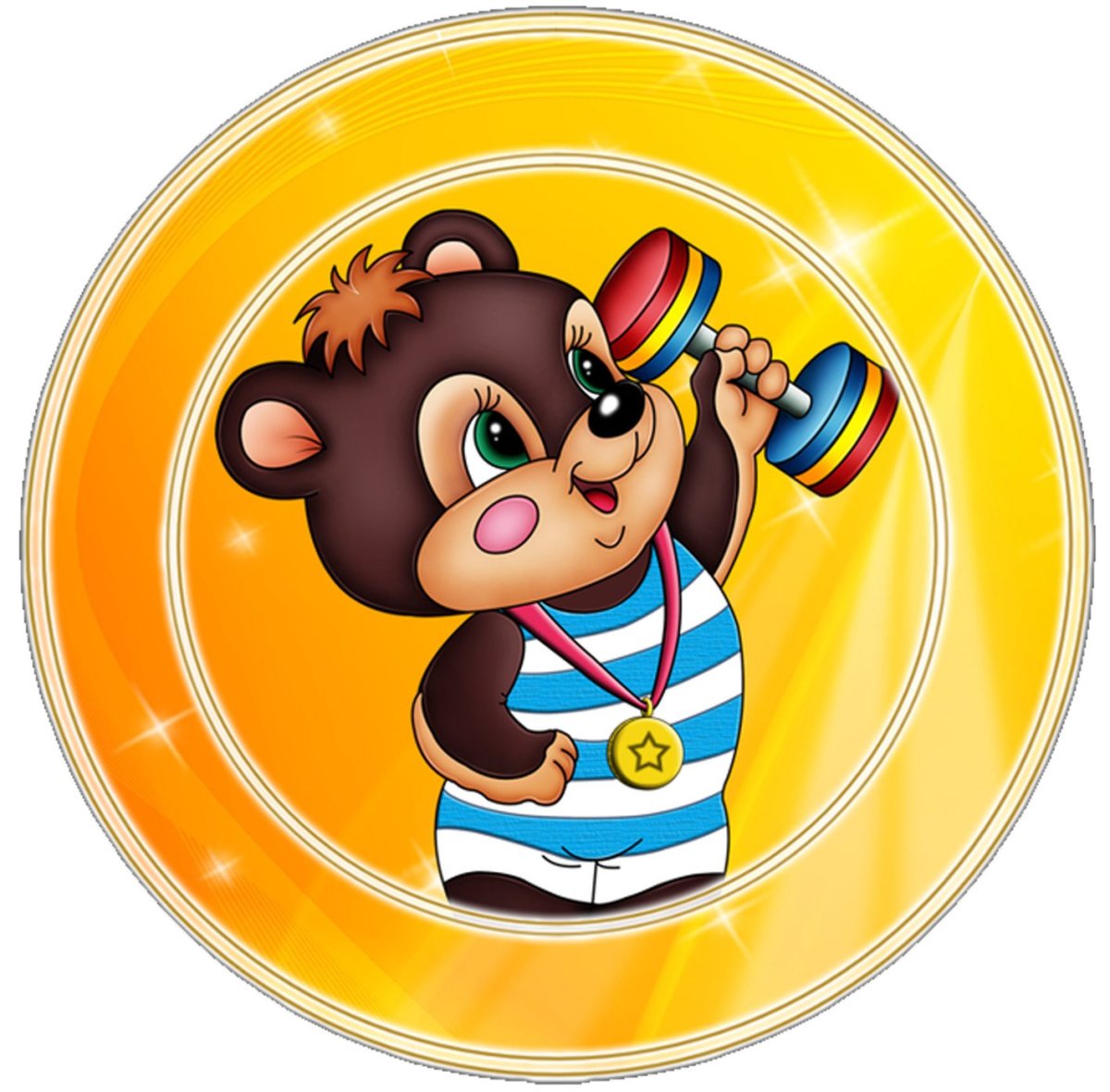 Медали для детей спортивные