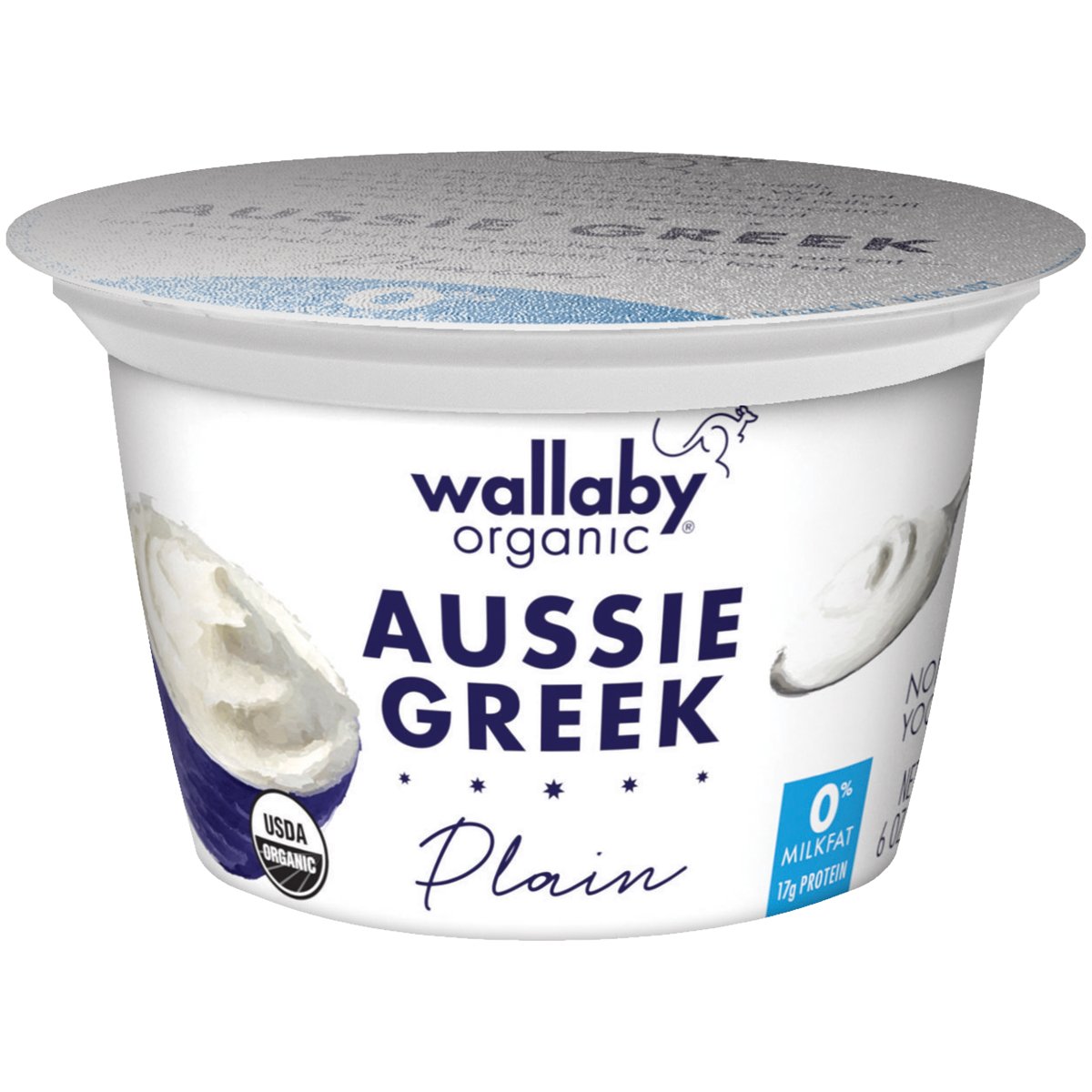 Йогурт в тарелке