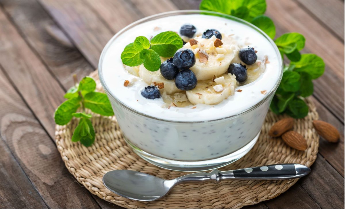 Йогурт на завтрак