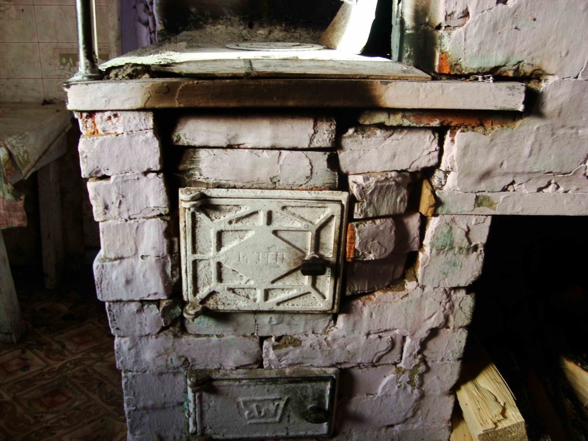 Русская печь рисунок