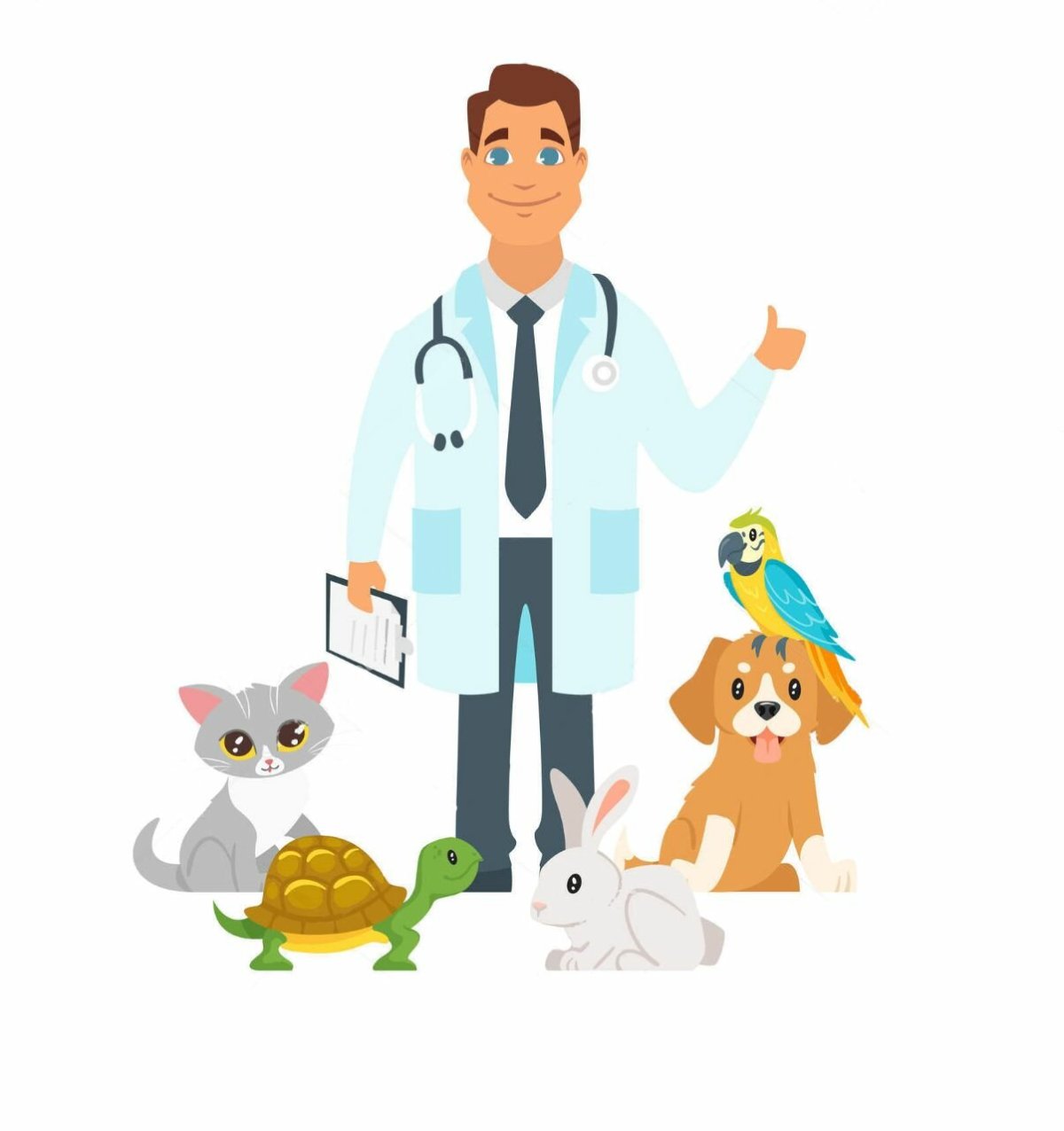 Ветеринар мультяшный