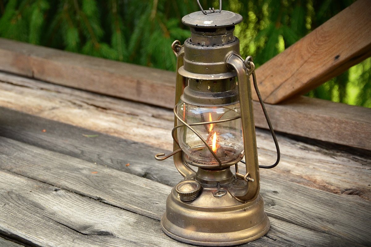 Керосиновая лампа СФ ц1р55к