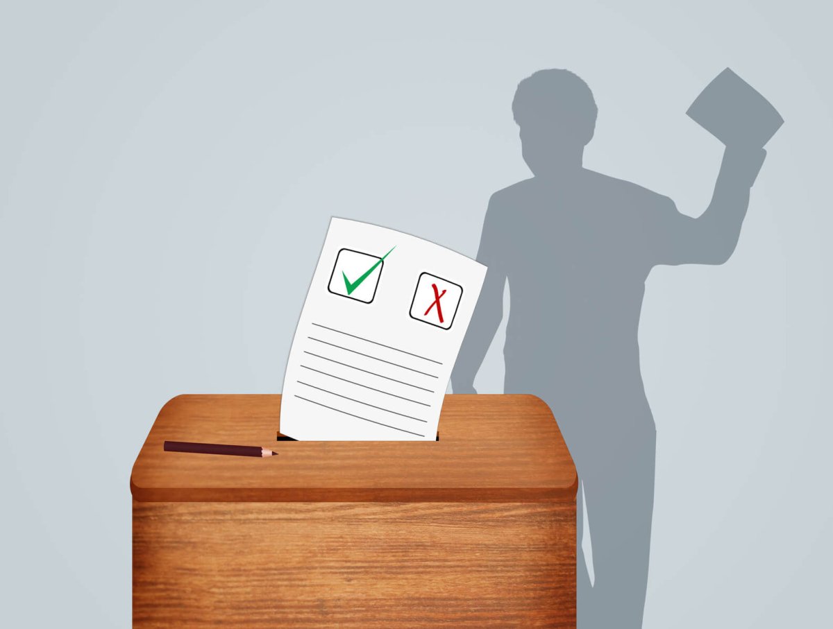 Избирательный процесс рисунок