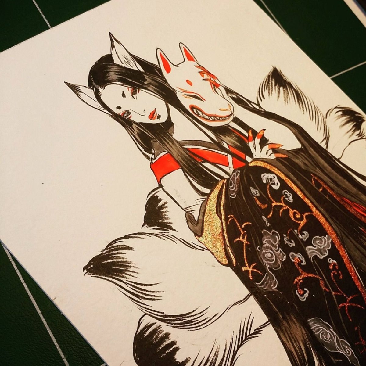 Лисица Хоккайдо Кицунэ