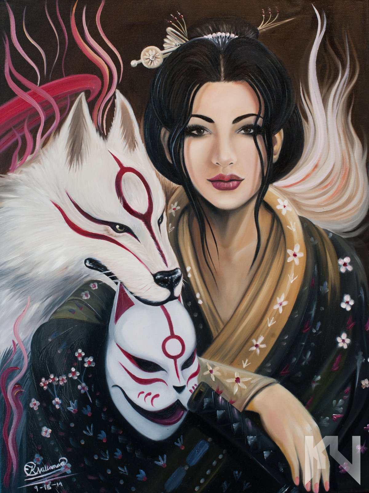 Гейша Кицунэ