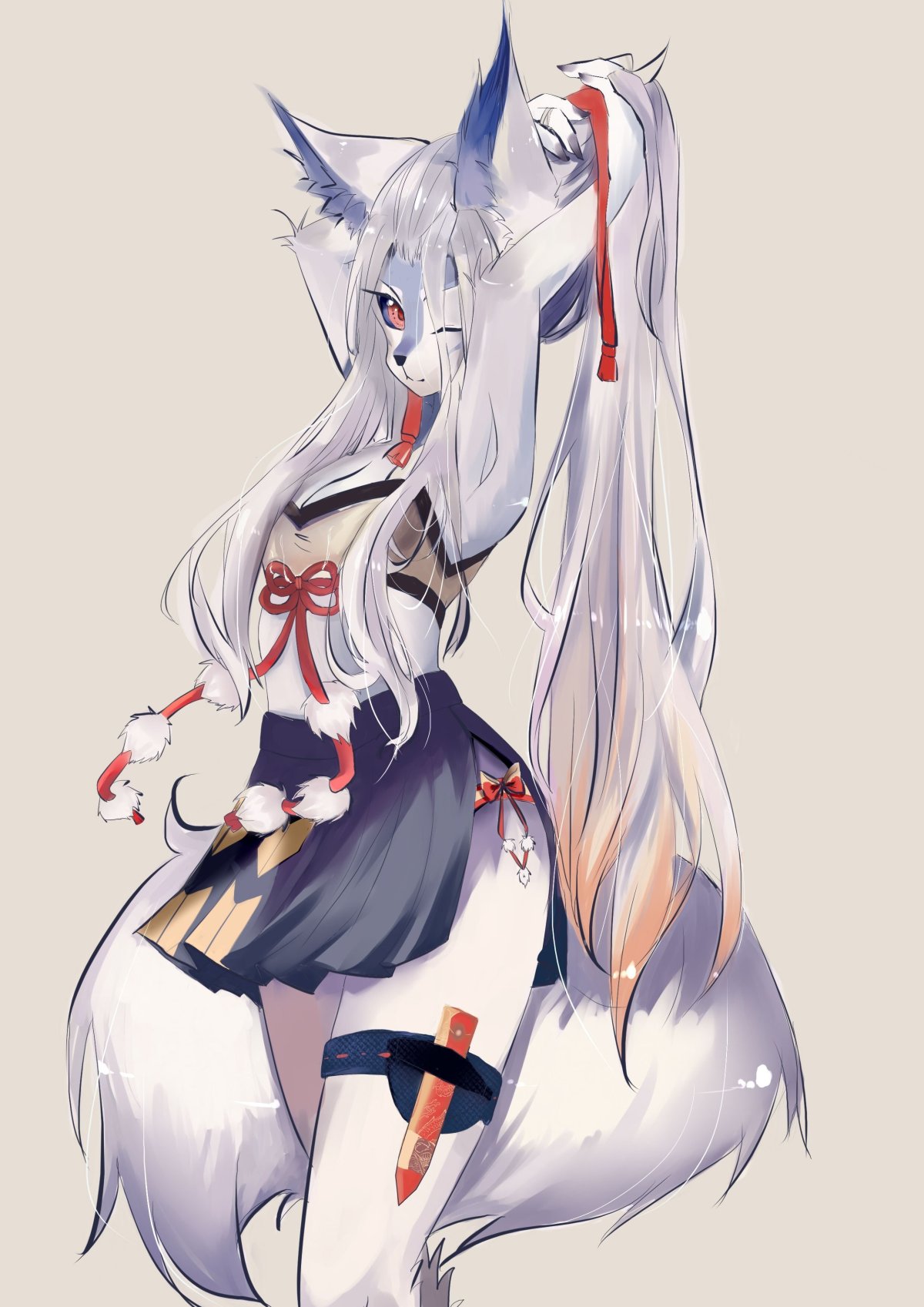 Призрачная лисица гинко аниме