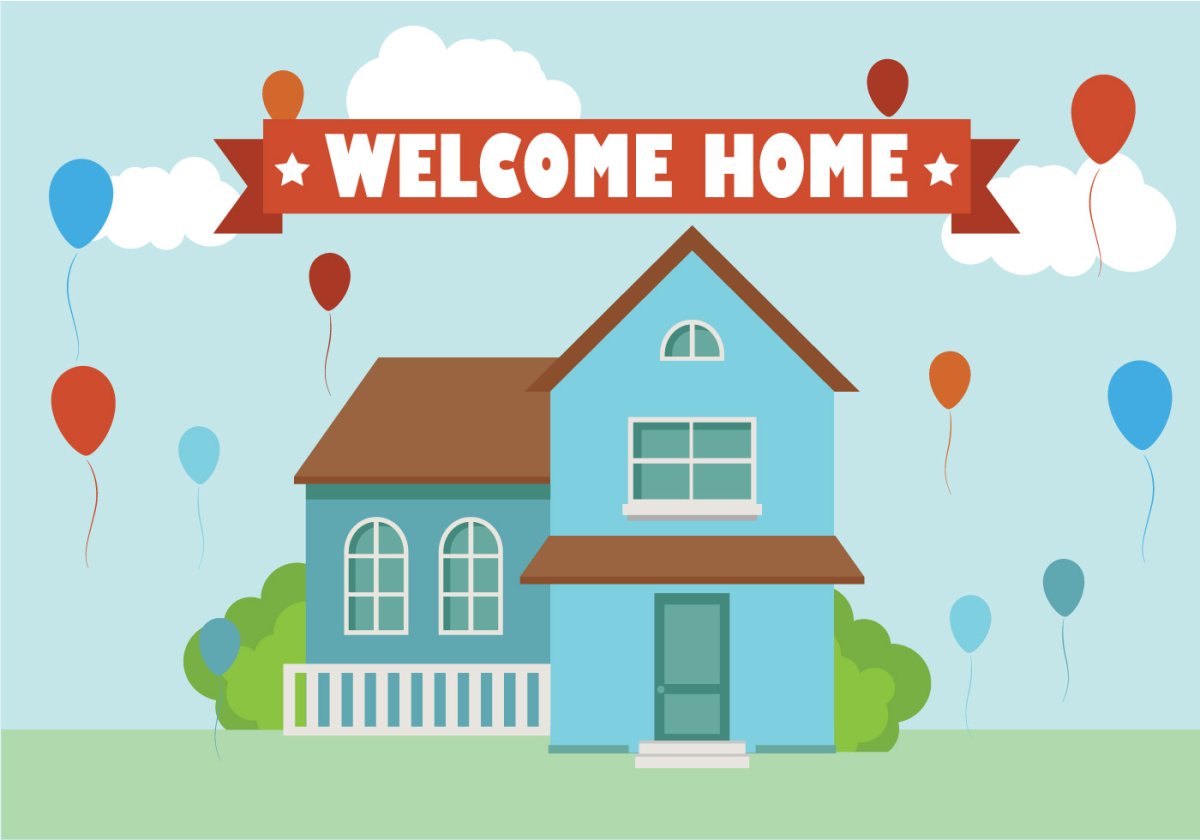 Welcome Home открытки