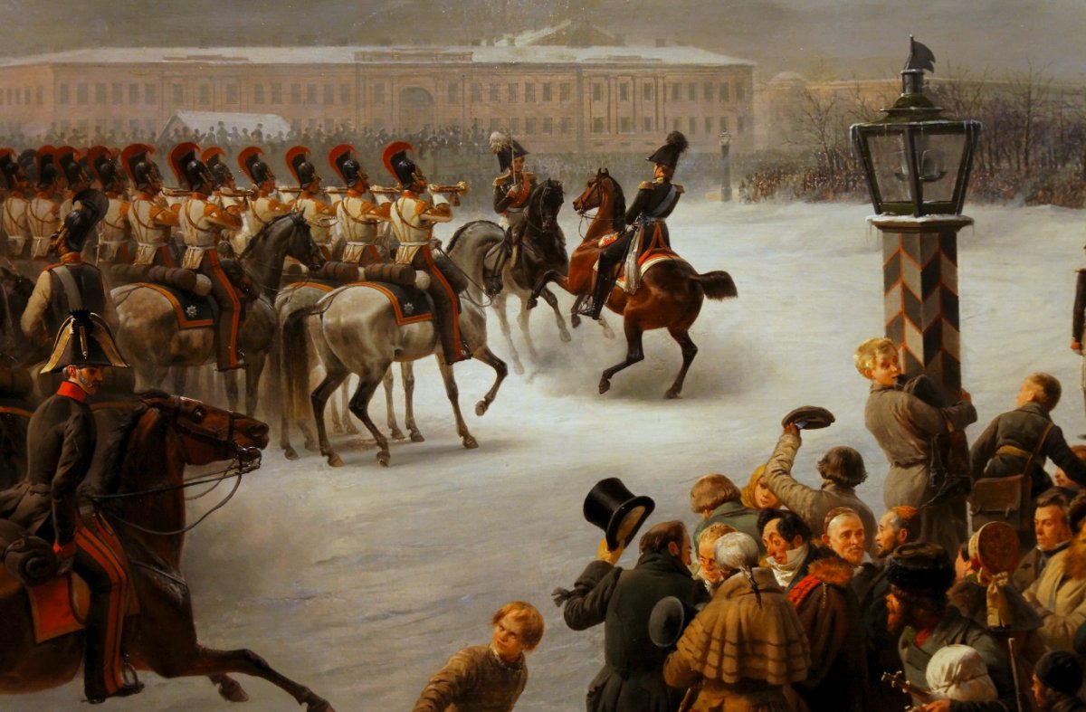 Восстание Декабристов на Сенатской площади