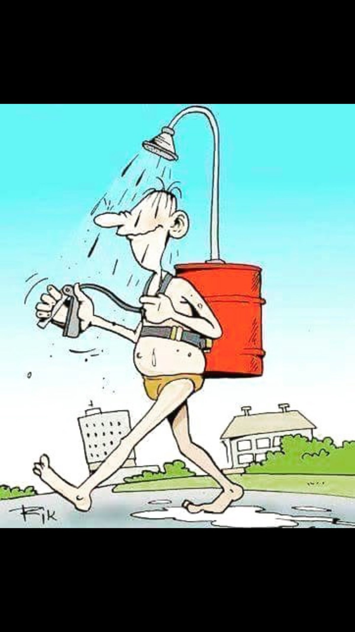 Карикатуры про лето