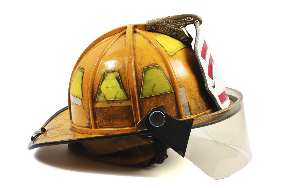 Шлем пожарного тф2