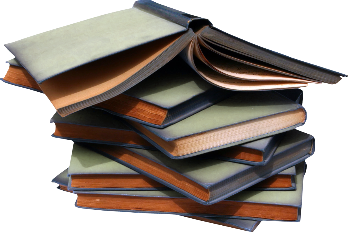 Книга на прозрачном фоне