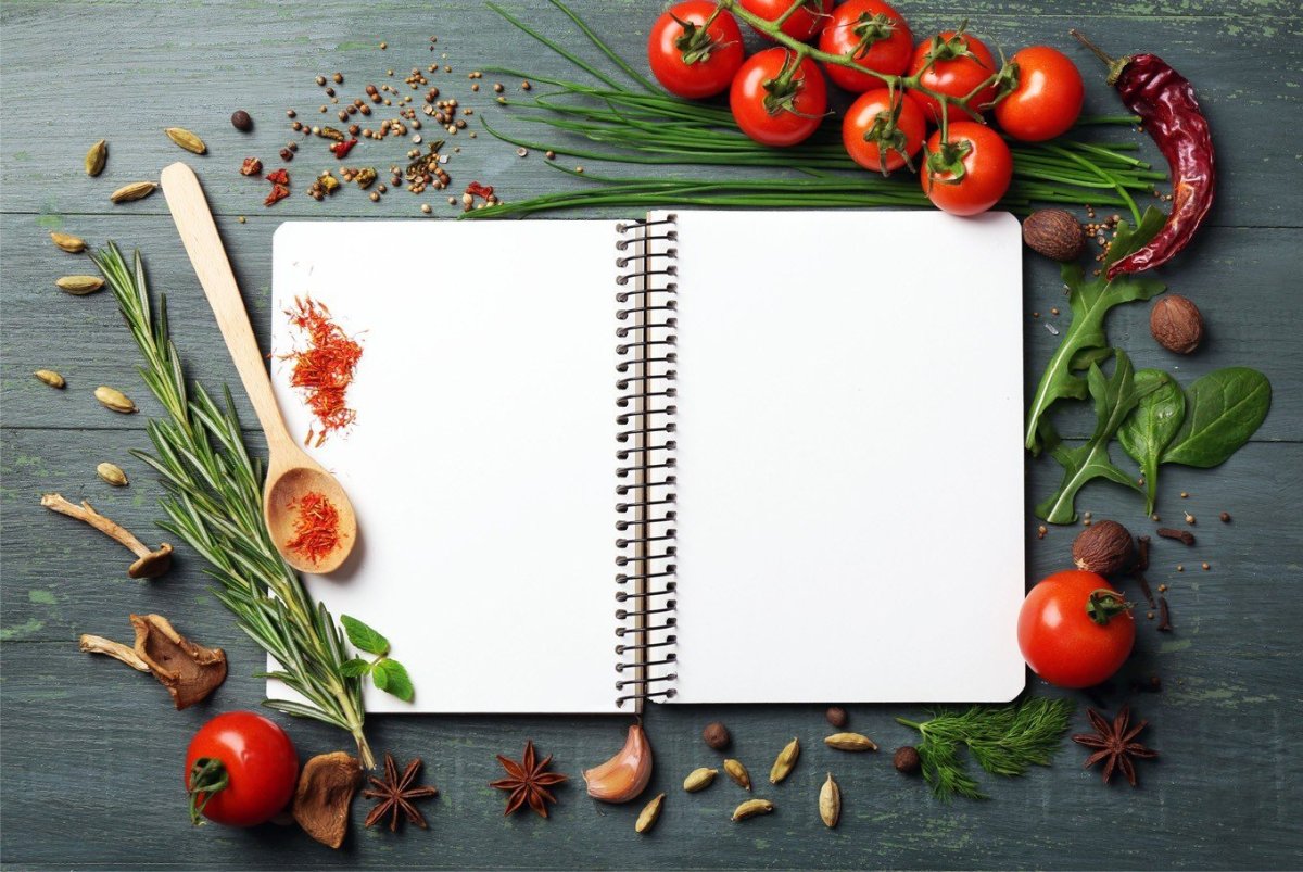 Рамка для рецепта блюда